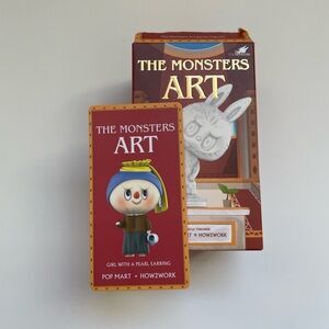 Pop Mart Labubu The Monsters Art - Girl with a Pearl Earring